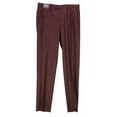 thumbnail image 1 of Trussini Men's 040 Brick Super 120's Wool Pants Dress - 36, 1 of 2