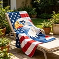thumbnail image 3 of Aufmer Three Tone Theme Printed Swim Towel Fast Dry Fabric Making Large Size Design For Seaside Swimming Pool Outdoor Leisure Activity Wiping Use(31.49x62.99in), 3 of 9