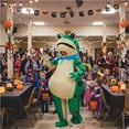 thumbnail image 2 of Funny Frog Inflatable Costume Cosplay Blow-Up Suit For Adult/Birthday/Halloween Party/Mardi Gras, 2 of 9
