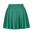 thumbnail image 5 of Lenpel Shorts for Women High Waisted Ruffle Flowy Mini Tennis Skirts with Built in Shorts Running Workout Athletic Skorts, 5 of 5