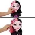 thumbnail image 3 of Monster High Draculaura Styling Head with Color Change and 25+ Accessories for Hair and Makeup, 3 of 6
