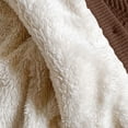 thumbnail image 4 of ShomPort Coats for Girls Unisex Drawstring Raglan Sleeve Button Hooded Tetxured Jackets with Pockets Spring Winter Casual Outwear, 4 of 6