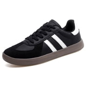 YOURDIARY Women’s Classic Lace Up Sneakers, Wide Width Available Walking Shoes