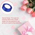 thumbnail image 2 of maskred Gift Wrap Ribbon Wedding Clothes Making Supply Multi-color DIY Craft Accessories Festival Fabric Polyester Ribbons Box Ornaments Royal-blue 40, 2 of 9