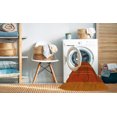 thumbnail image 2 of Ahgly Company Tapis d'Intérieur Rectangulaire Transitionnel Orange Rouge Orange Lavable à la Machine, 2 Pieds x 5 Pieds, 2 of 7