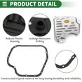 thumbnail image 4 of Unique Bargains K310 LOW Automatic Transmission Filter Kit Set No.353300W050 for Toyota Allion, 4 of 7