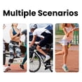 thumbnail image 4 of Hearth & Gear Sangle de Soutien pour Tendon Rotulien Genouillère Ajustable pour Genou Sangle de Genou Renforcée pour Tendon pour Randonnée Basketball Baseball Course Tennis Volleyball Squats, 4 of 5