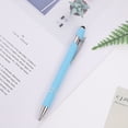 thumbnail image 1 of weibbin Aluminum Rod Pen Spray Adhesive Click Pen -use Screen Business Student Writing Ballpoint Pen 5pc 10ml, 1 of 5