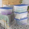 thumbnail image 2 of Sterilite 55L Storage Box Blue, 2 of 4