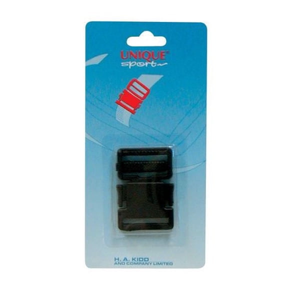 UNIQUE SPORT Quick-Release Buckle Plastic 25 mm (1 in) noir