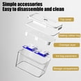 thumbnail image 4 of WRKEKC Liquidation Mini-Frigo Portable avec Compartiments de Rangement, Glacière Compacte pour Dîners et Boissons, 4 of 6