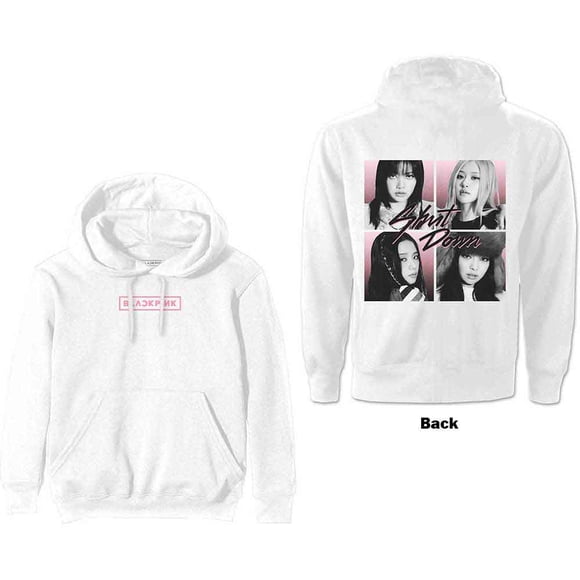 BlackPink Unisex Pullover Hoodie Sweatshirt Shut Down Photo Grid (Back Print)