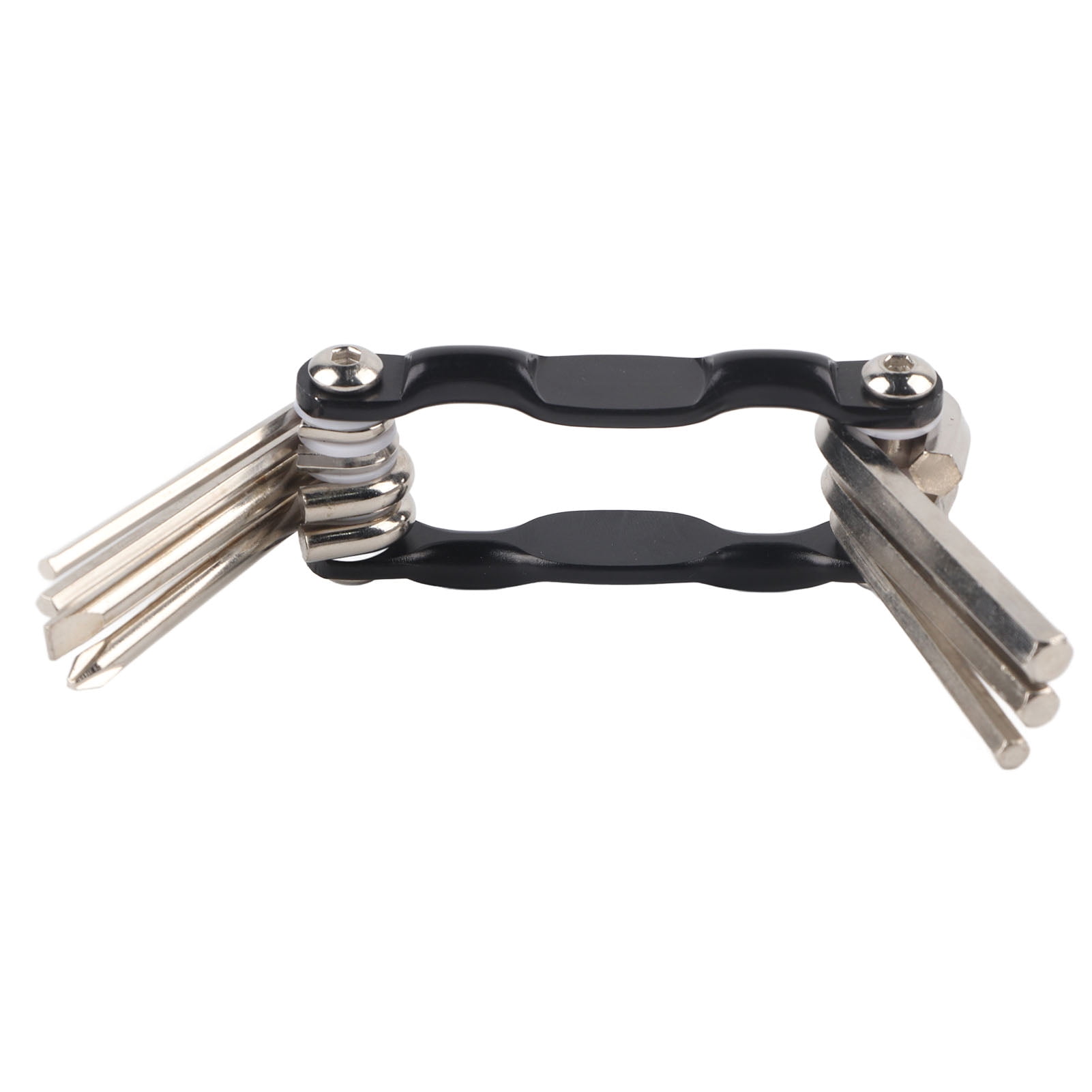 Outil de Réparation de Vélo Multifonction 7 en 1, Excellent Outil de Réparation de Vélo 7 en 1 Portable en Acier Allié Plus Robuste pour Effectuer l'Entretien Noir,Rouge,Bleu