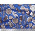 thumbnail image 2 of Soimoi Rayon Fabric Dot,Spices & Cups Print Fabric by Yard 56 Inch Wide, 2 of 3