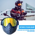thumbnail image 3 of LJNYFDC Ridding Goggles Motorcycle Goggles with Full Face Guard Breathable Windproof Ultralight Adjustable Cycling Skiing Glasses, 3 of 7