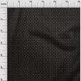 thumbnail image 3 of oneOone Viscose Jersey Black Fabric Asian Block Floral Craft Projects Decor Fabric Printed By The Yard 60 Inch Wide, 3 of 4