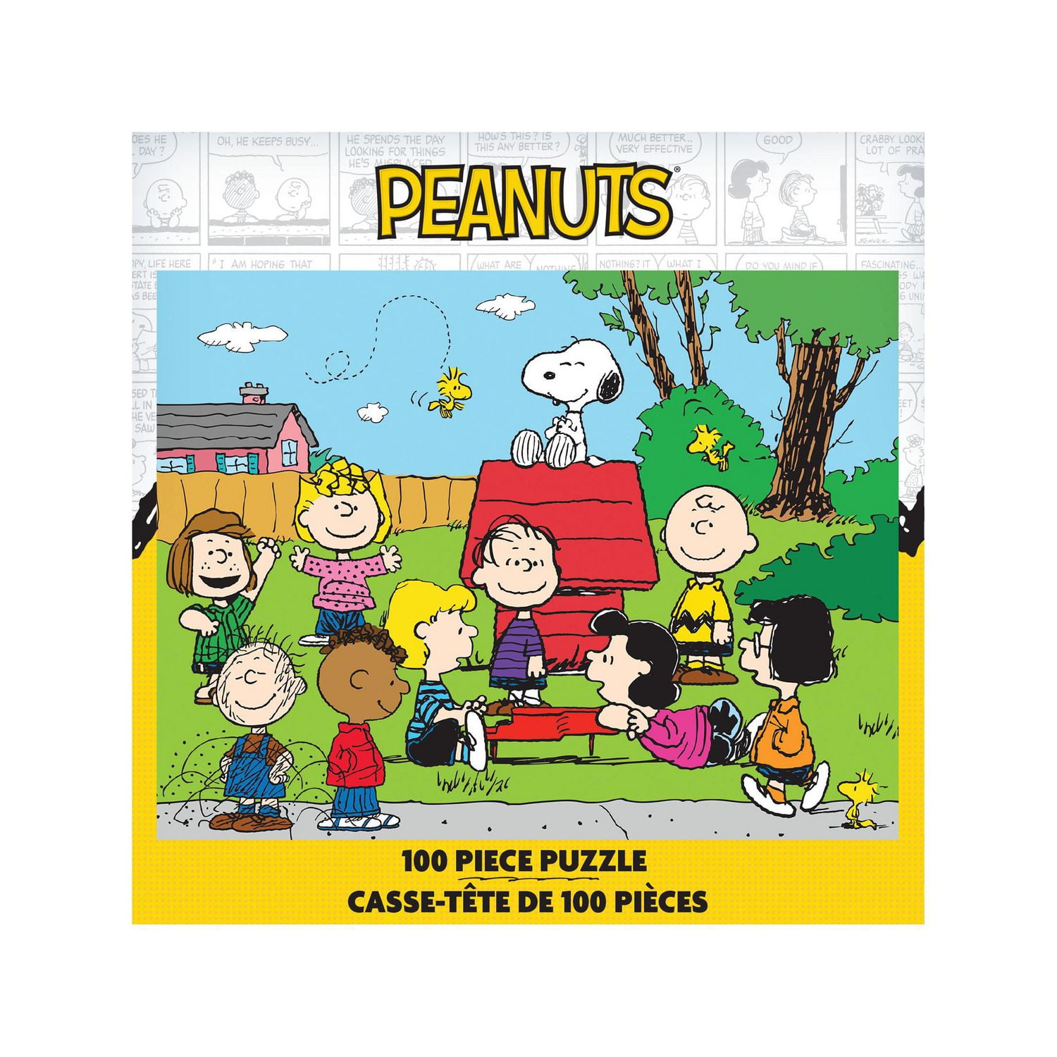 RoseArt - Pop Culture 100-Piece - Peanuts Gang - Kids Interlocking Puzzle