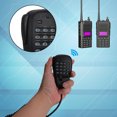 thumbnail image 4 of Talkie Speaker, ABS Black Hand  Microphone Spring Coil 6 Pins  For FT-1500M For FT-1802, 4 of 8