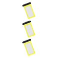 thumbnail image 2 of maskred Waterproof Phone Case Universal Cellphone Dry Bag Protection Accessory Yellow 3Set, 2 of 6