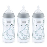 NUK Bouteilles anti-alcooliques à flux lisse, 3x10oz Bouteilles