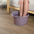 thumbnail image 2 of MERIGLARE Foot Basin Foot Tub Sturdy and Convenient with Both Sides Embedded with 10.8x7.5, 2 of 9