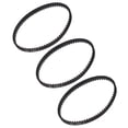 thumbnail image 1 of 1611130, Perfectly Fit 3 Pcs Vacuum Cleaner Replacement Belt Rubber Vacuum Cleaner Belt Widely Compatible  for Carpet Cleaning Machine, 1 of 7