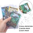 thumbnail image 3 of ORUYROP 100 Pcs Pochettes pour Cartes en Plastique Rigide, Pochettes pour Cartes de Baseball, Porte-Cartes de Protection pour Cartes à Échanger, Cartes de Sport 3 x 4 Pouces, 3 of 7