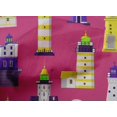 thumbnail image 5 of oneOone Cotton Cambric Yellow Fabric Sea Lighthouse Sewing Craft Projects Fabric Prints By Yard 56 Inch Wide, 5 of 5
