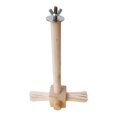 thumbnail image 1 of Wood Parrot Perch Cage Accessories Tabletop Bird Perch Bird Training Perch Stand Wooden Rods, 1 of 9