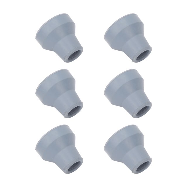 Rubber Cane Tips, Cane Tips 19mm 6pcs Easy To Install Soft Odorless For Three Legged Canes