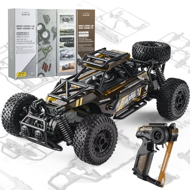 1: 18 Kits de Bricolage de Voiture RC, Kits de Construction de Voiture Télécommandée 4x4 à l'Échelle, 74 Pcs Jouets STIM DIY pour Garçons et Filles, Kits de Construction de Modèle de Voiture Jouet STIM pour 8+, Jouets STIM Cadeau pour Garçons et Filles de 8 9 10 11 12 Ans
