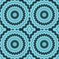 thumbnail image 1 of Ahgly Company Tapis d'Intérieur Lavable à la Machine, Carré, Transitionnel, Vert Sarcelle, Tapis de Zone, 5 Pieds Carré, 1 of 7