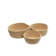 thumbnail image 2 of ziyahi 3 Pieces/Set Storage Basket Washable Cotton Pieces/Set Acrylic Braided Replacement Living Room Sundries Makeup Container Organizer Khaki, 2 of 9