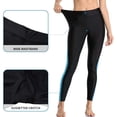 thumbnail image 4 of Women Swimming Pants UPF50+ Rash Guard Pants High Rise Swim Leggings, 4 of 6