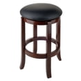 thumbnail image 4 of Winsome Walcott Swivel Seat Counter Stool, Black & Walnut, 4 of 6