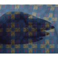 thumbnail image 4 of oneOone Viscose Chiffon Fabric Check & Triangle Ikat Print Fabric By The Yard 42 Inch Wide, 4 of 4