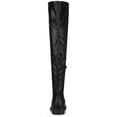 thumbnail image 4 of Bottes Hautes à Talons Carrés et Bout Rond pour Femmes de Unique Bargains, 4 of 6