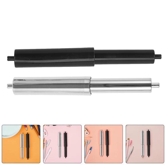 BESTYASH Toilet Paper Holder Tube Black Accessories For Bathroom Tissue Holder Roller 4pcs