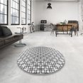 thumbnail image 4 of Ahgly Company Machine Washable Indoor Rectangle Transitional Smokey Gray Area Rugs, 2' x 4', 4 of 7