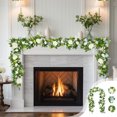 thumbnail image 1 of EGNMCR Home Decor, Room Decor, Wall Decor Artificial Peony Vines Christmas Greenerys Wedding Photography Prop Home Dining Table Decor Artificial Rattan Plasti c Peony Rattans, 1 of 8