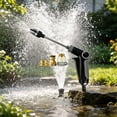 thumbnail image 1 of Household Essentials Tools Home Improvement,Pressure Washer Handheld Power Washer with Rotating Nozzle and 3 Spray Modes Stainless Steel for Car Washing Patio Cleaning, 1 of 8