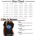 thumbnail image 3 of Birdeem Womens Fashion Printed Round Neck Short Sleeve T-Shirt Blouse Loose Tops, 3 of 6
