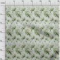thumbnail image 2 of oneOone Polyester Spandex Mint Fabric Florals Craft Projects Decor Fabric Printed By The Yard 56 Inch Wide-W8M, 2 of 4