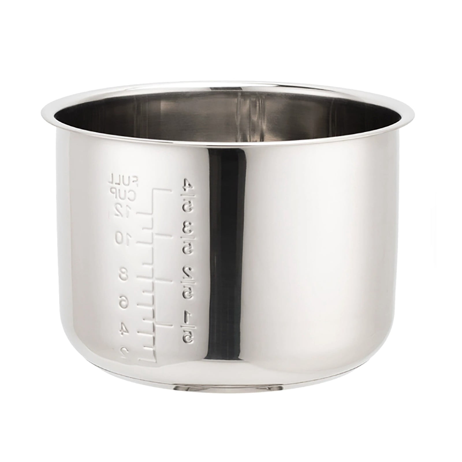 Binwennn 304 Stainless Steel Inner Pot Rice Cooker Pressure Cooker Double Bottom Inner Pot Non Stick Pot 6L Inner Pot Cooker Hood Filter Paper Cooking Utensils Set for Nonstick Cookware with Holder
