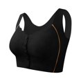 thumbnail image 1 of Timegard Front Closure Bras for Women Flower Lace Wireless Full Coverage Back Smoothing Comfortable Bra, 1 of 4