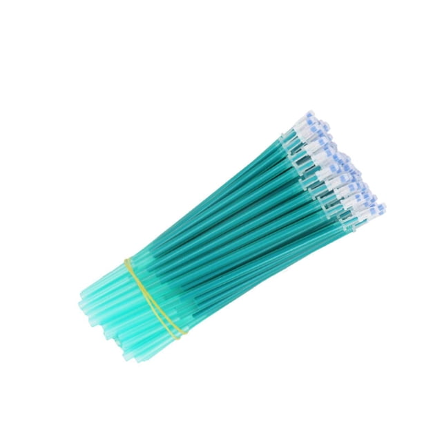thinsony 100Pcs 0.5mm Replacement Ink Erasable Pen Refills Fine Point Business Gifts Green