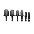 thumbnail image 2 of Swaging Tool Drill Bit Set 5 Flare Expanders Or 6 Pipe Expanders 1/4-Inch Hex Shank HVAC Tool Copper Pipe Bits, 2 of 5