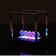 thumbnail image 4 of TIELUTT Cradle LED Light Up Energy Home Science Toys Home Addition Math Facts Wheel Building Sticks for Kids Wooden Big Worm on A String Games for Toddlers 4 Years Girls Kids Game, 4 of 7