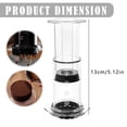 thumbnail image 3 of CNKOO Portable Coffee Maker  Small Travel Coffee Machine for K Cup Pod or Ground Coffee  Quick Coffee Press Kit with Stainless Steel Cup  Cup Lid  Straw and Storage Bag, 3 of 9