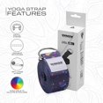 thumbnail image 5 of RDX Sangle de Yoga 8 Pi avec Boucle Anneau en D, Ceintures Ajustables en Polyester Coton Durables pour l'Étirement P, F3, 5 of 5